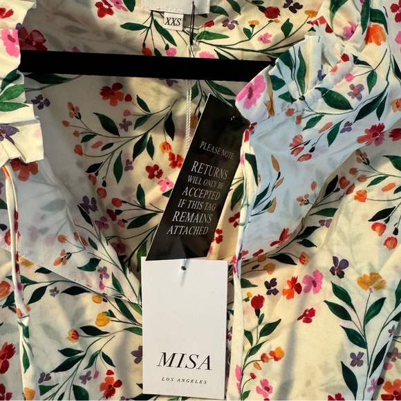 NWT MISA Los Angeles Iliana Dress in Spring Ditsy | XXS - Picture 5 of 9